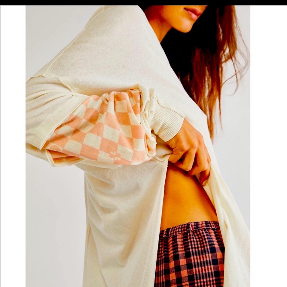 Free People long sleeve “Twofer” Top!